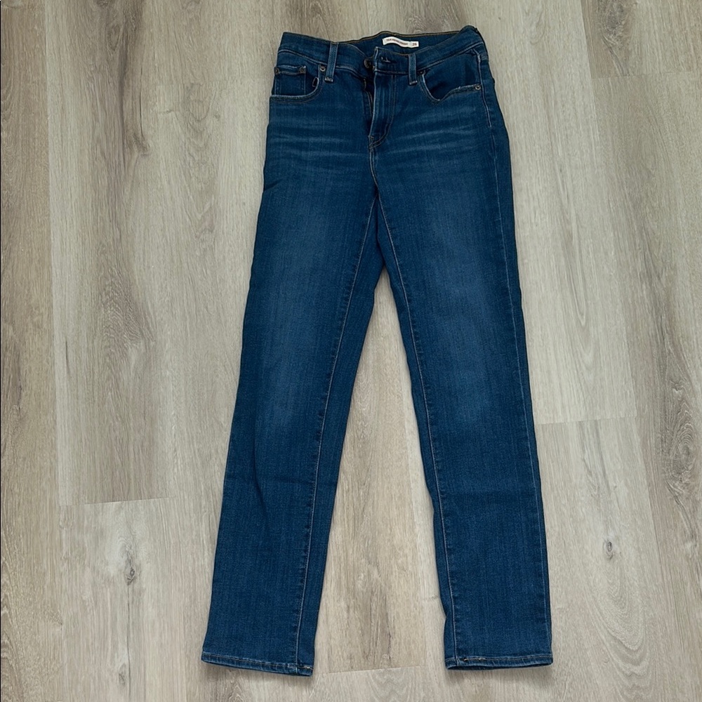 Levi's Classic Blue Straight Leg Jeans